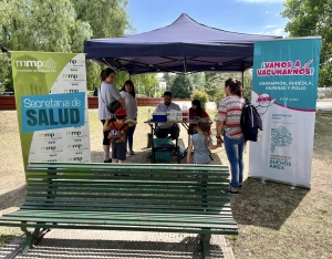 Jornada de vacunación contra sarampión, rubéola, paperas y polio