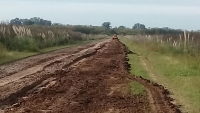 Nivelado del acceso a la Escuela Rural N°3