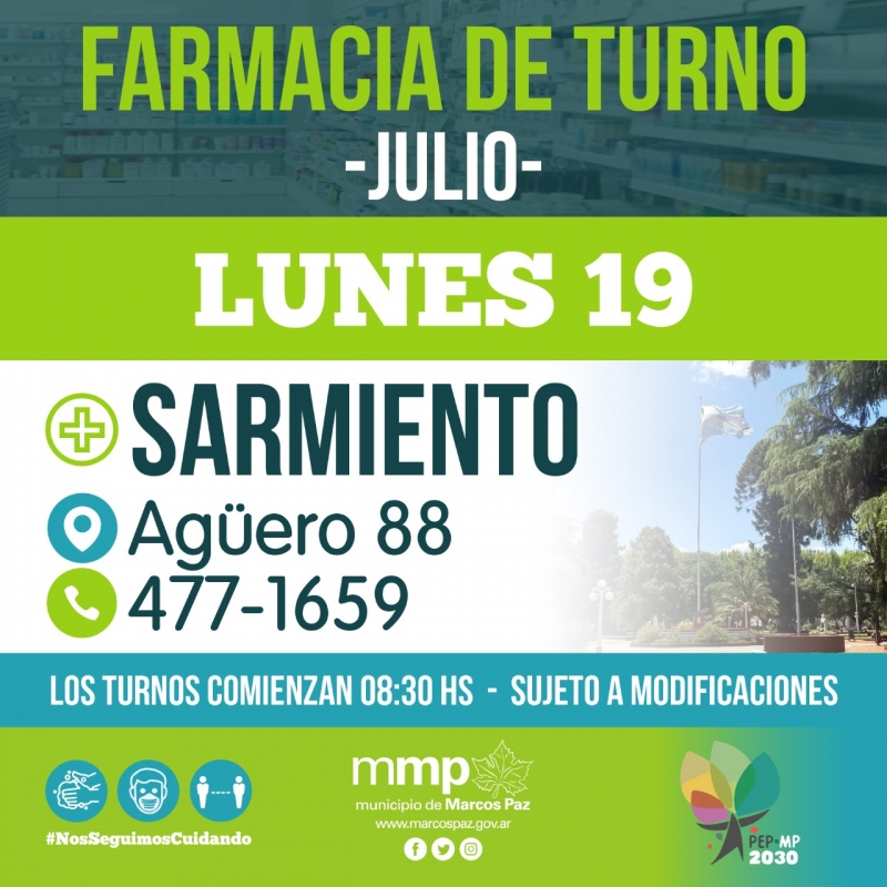 #FarmaciaDeTurno