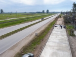Comenz&oacute; la construcci&oacute;n de una nueva etapa de la colectora Presidente Per&oacute;n