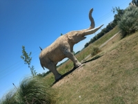 Escultura paleontológica: Mastodonte