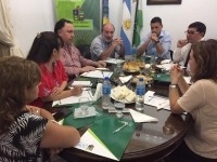 Reunión con intendentes de la Cuenca Alta