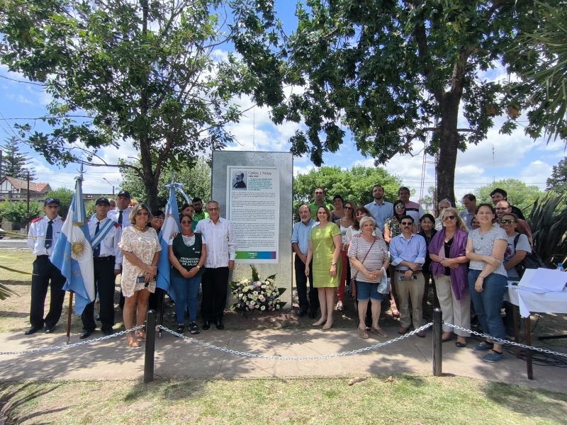 Homenaje al Dr. Carlos Finlay en el Paseo de la Humanidad