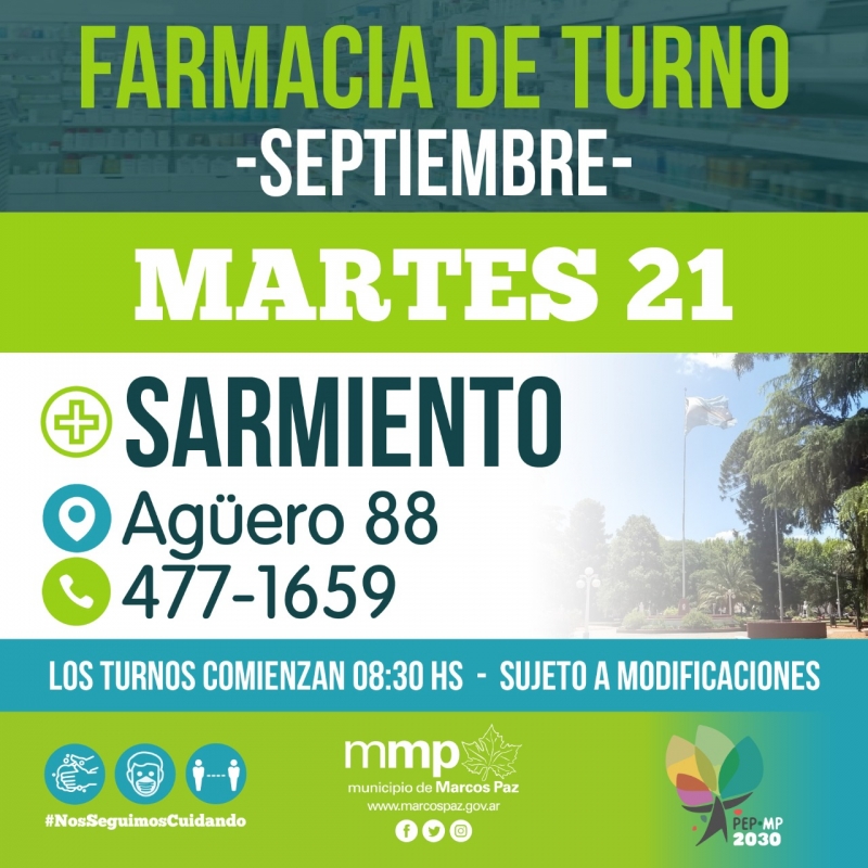 #FarmaciaDeTurno