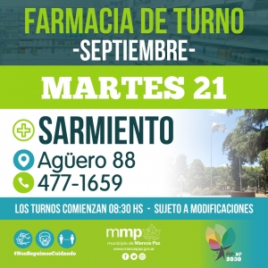 #FarmaciaDeTurno