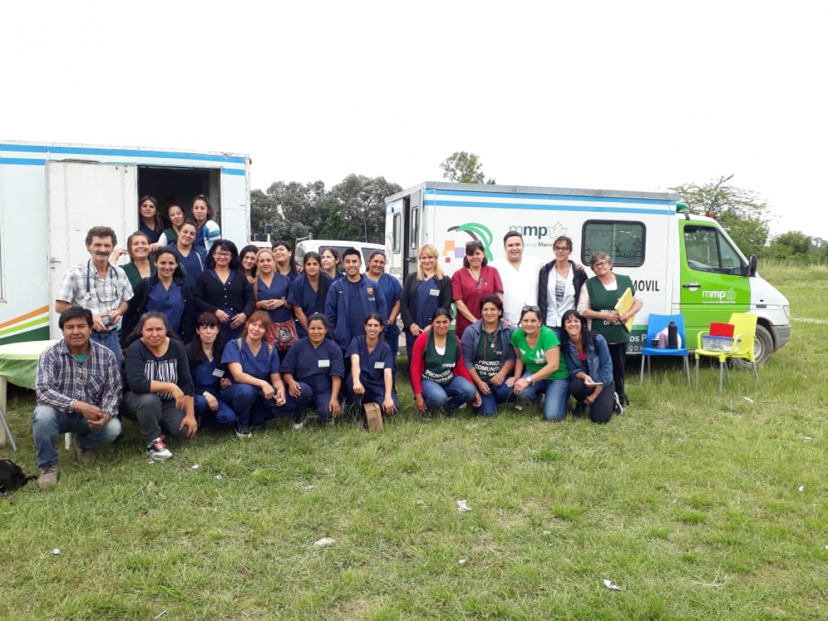 Atención Primaria de la Salud en el barrio Toba junto a Enfermería del Polo Universitario