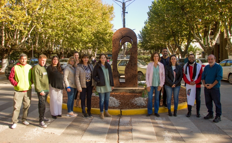 Presentación de la imagen de la Virgen