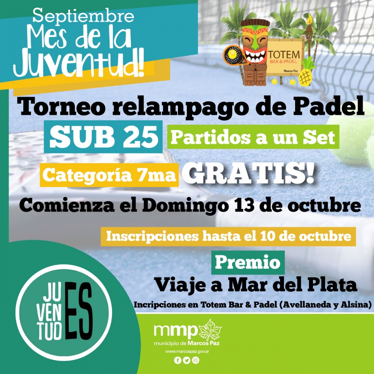 Torneo Relámpago de Padel Sub25