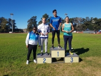 Medalla de oro para Agustín Osorio en el Campeonato Nacional de Atletismo