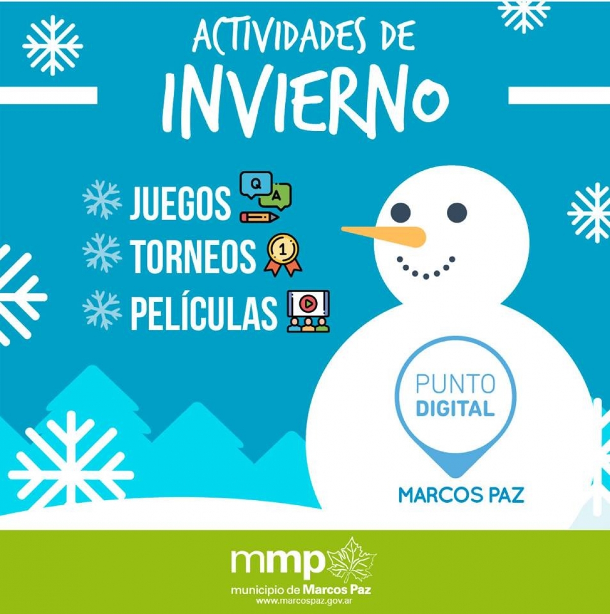 Vacaciones de Invierno en los Puntos Digitales