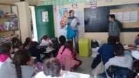 Charla sobre separación de residuos en la Escuela Primaria N°7