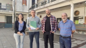 Entrega de apoyo económico a la Escuela Técnica Juan XXIII