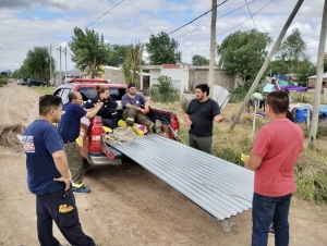 El Municipio brindó asistencia a los afectados por el temporal