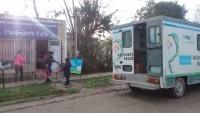 Jornada sanitaria en el barrio Martín Fierro