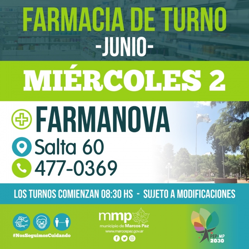 #FarmaciaDeTurno