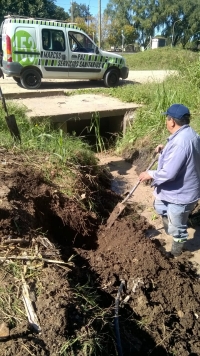 Más reparaciones de pérdidas de agua ante reclamos vecinales