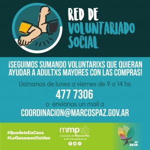 ¡Seguimos sumando voluntarixs!