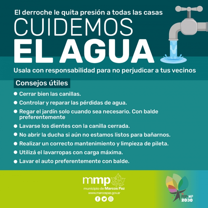 Cuidemos el agua