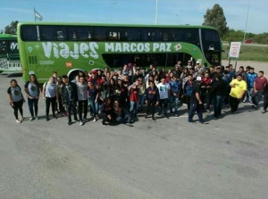 Egresados de la EES N°1, rumbo a Villa Carlos Paz