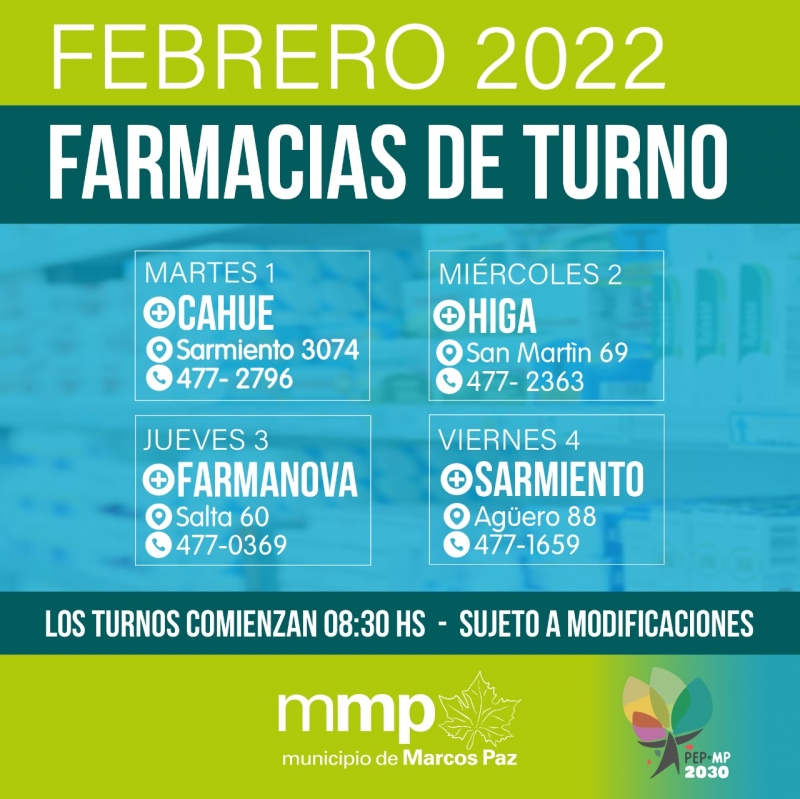 #FarmaciaDeTurno