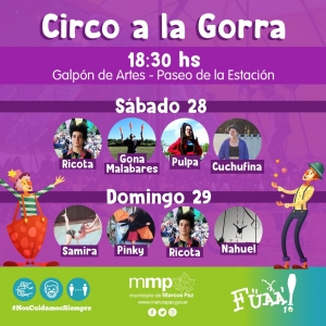 Fin de Semana de Circo a la Gorra.