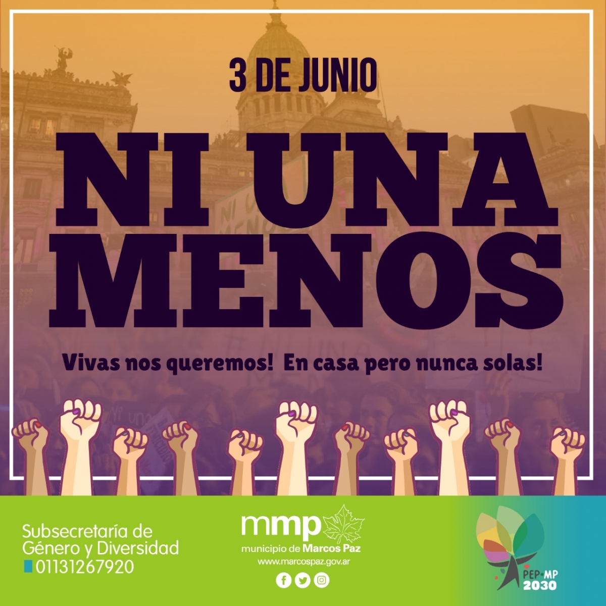 3 de junio: Ni Una Menos.