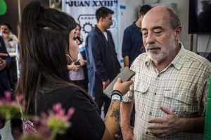 El Intendente municipal recorrió los stands de la Expo Marcos Paz y adelantó próximos anuncios.
