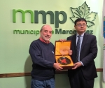 El intendente Curutchet recibi&oacute; a comitiva china de la ciudad de Dezhou