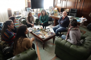 Reunión con autoridades del organismo provincial de Niñez y Adolescencia