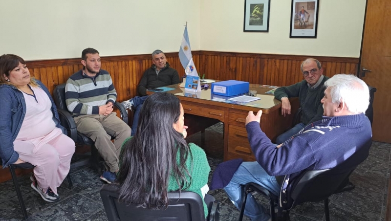 Reunión con representantes de los gremios municipales