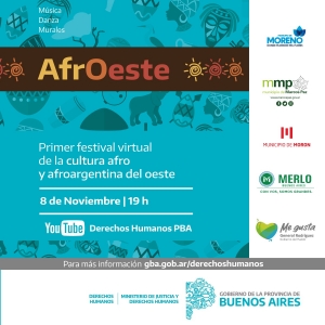 Primer festival virtual &quot;AfrOeste&quot;