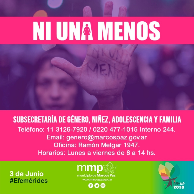 #NiUnaMenos