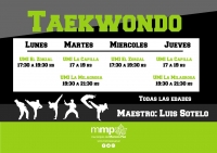 Taekwondo para todas las edades en las UMIs El Zorzal, La Capilla y La Milagrosa