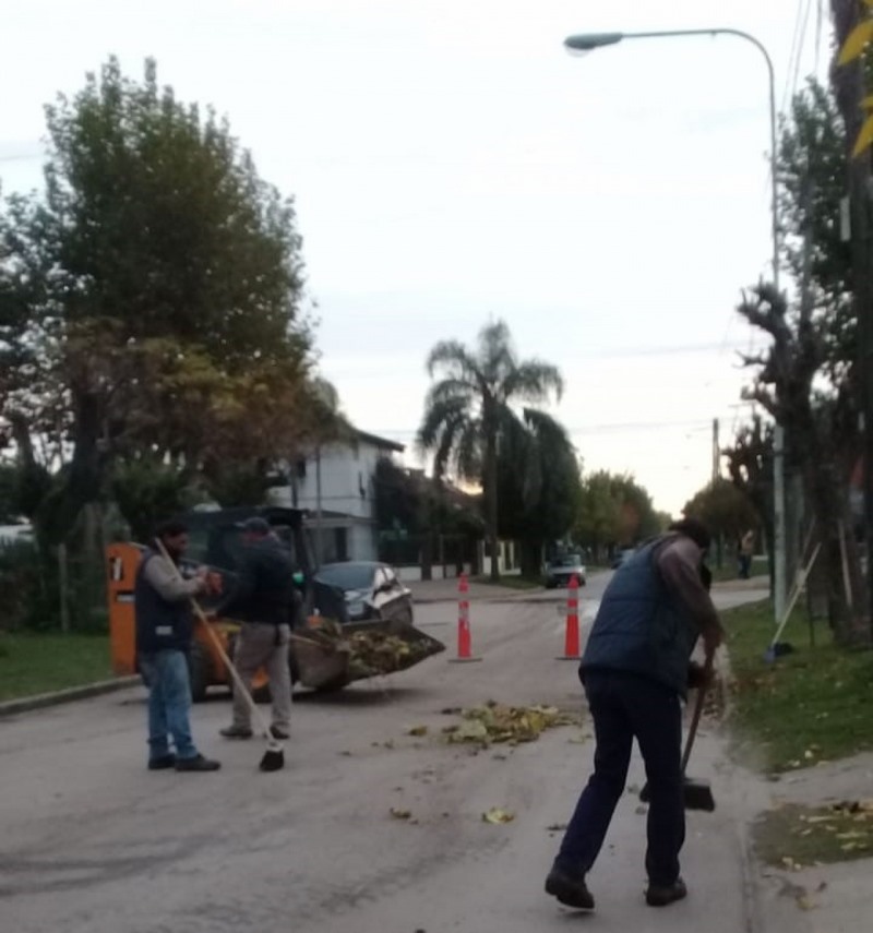 Limpieza integral en diferentes puntos del casco urbano