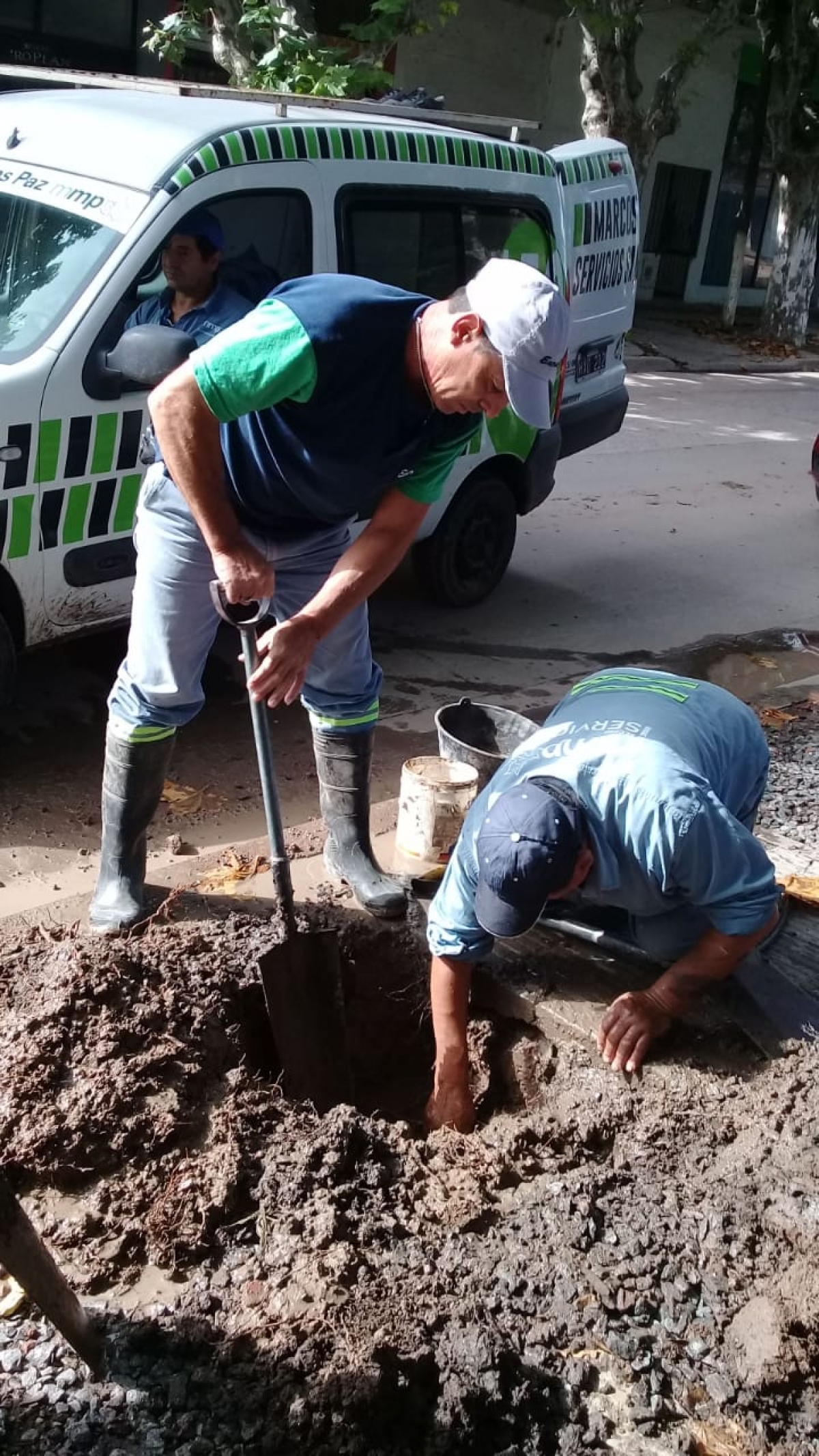 Reparación de pérdida de agua