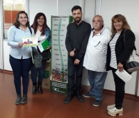 Primera entrega de tapitas a la Fundación Garrahan