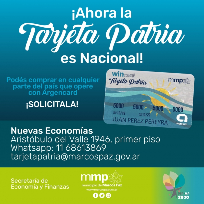 Tarjeta Patria