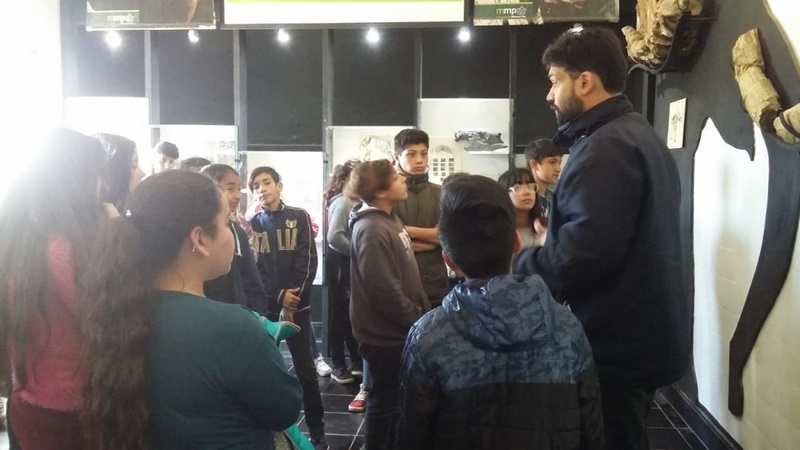 Un grupo de la Media N°2 visitó el Museo de Ciencias Naturales