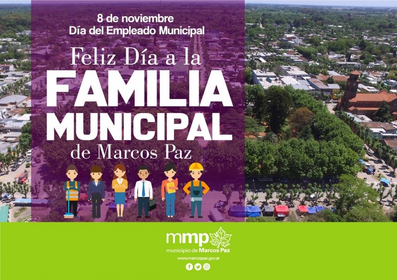 ¡Feliz Día a la FAMILIA MUNICIPAL de Marcos Paz!