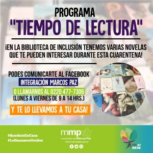 Programa: &quot;Tiempo de Lectura&quot;