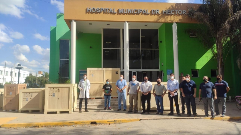 El Municipio compró un Tomógrafo de 40 cortes para el Hospital Municipal