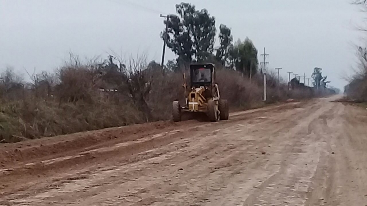 Nivelado de San Martín, acceso a la Escuela N°7