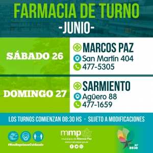 #FarmaciaDeTurno