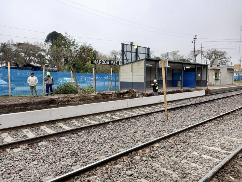 Puesta en valor de la Estación Marcos Paz