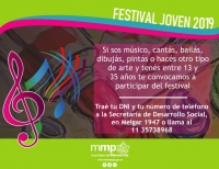 Convocatoria a artistas para el Festival Jóven 2019