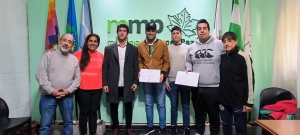 Reconocimiento a representantes locales en la Liga Camps