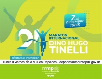 Inscripción en la Maratón “Dino Hugo Tinelli” de la ciudad de Bolívar