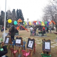 Festejo por el Mes de la Niñez en la Plaza de Juegos