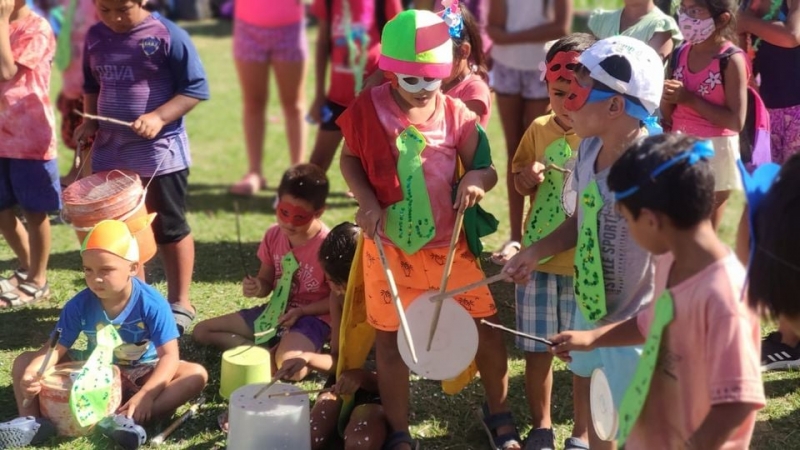 Jornada de cierre de temporada de las colonias de verano