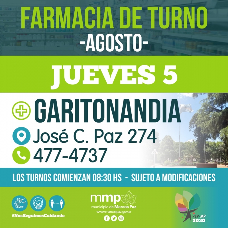 #FarmaciaDeTurno